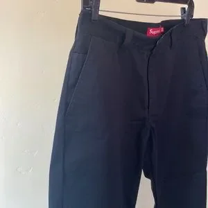 Supreme | Pants | Supreme Work Pant Authentic Black Size 32 | Poshmark